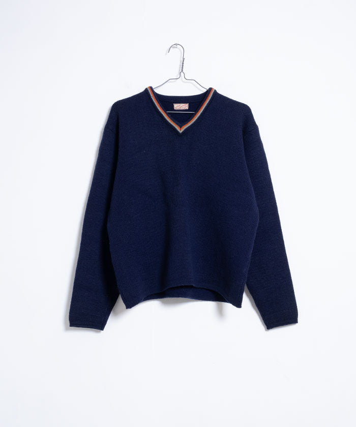 1960's LASLEY KNITTING CO. V NECK SWEATER / ヴィンテージ Vネック セーター アメリカ製 アメリカ古着 ビンテージ 通販 オンラインショップ 古着