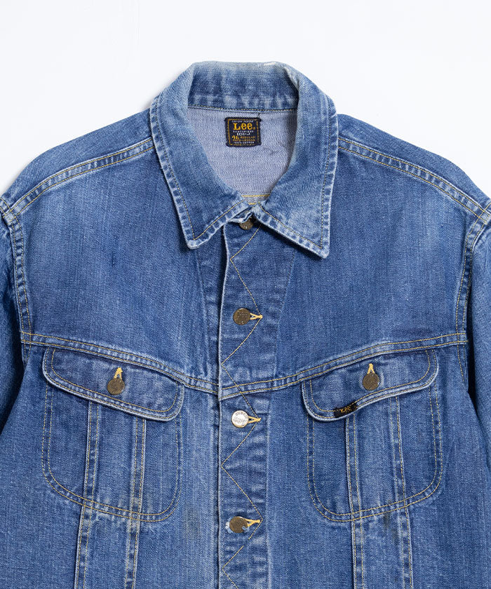 【Lee】1960's Lee 101-J DENIM JACKET - 46 REGULAR / リー ビンテージ 101J デニムジャケット ヴィンテージ アメリカ製 古着 大きいサイズ 46サイズ