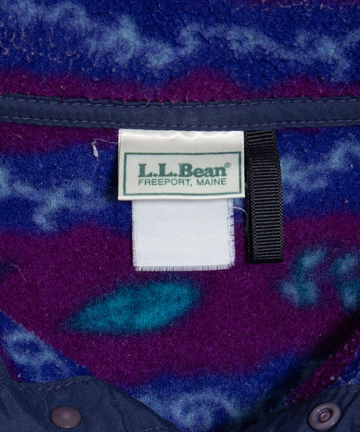 1980年的L.L.Bean Snap T图案羊毛夹克
