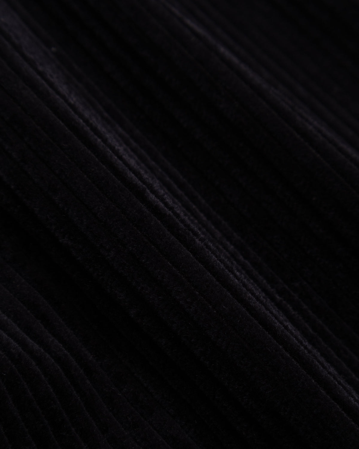 LOITER JACKET - BLACK COTTON 4.5W CORDUROY