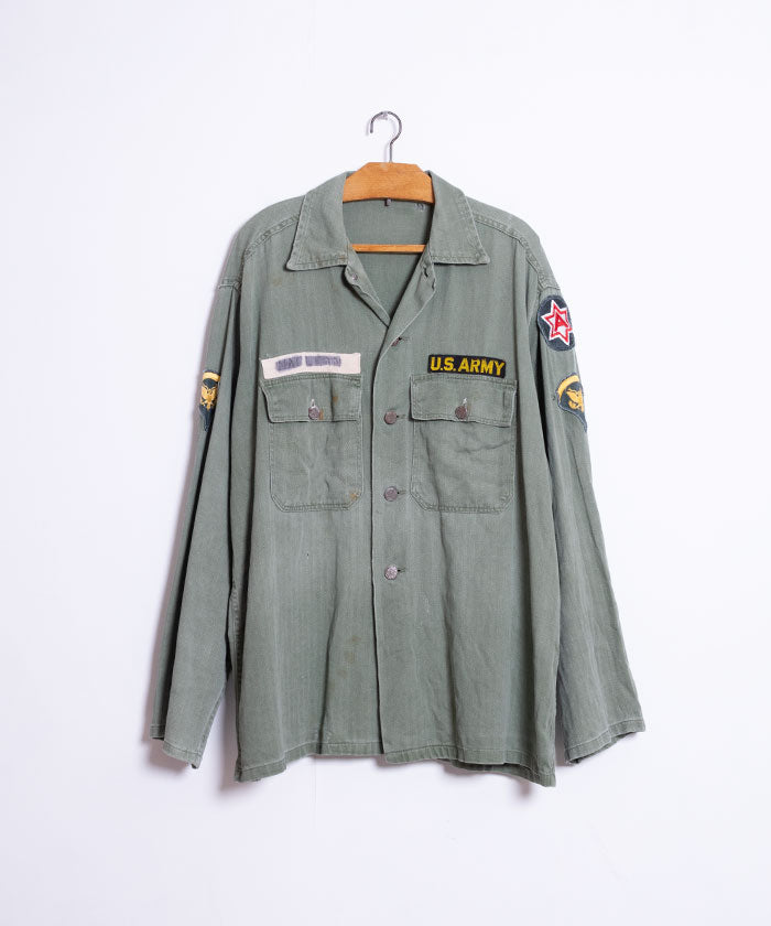 1940's US ARMY M-47 HBT JACKET WITH 13 STAR BUTTON / アメリカ軍 M47 ヘリンボーンツイル  ジャケット 13スターボタン – ARZACH KAMAKURA