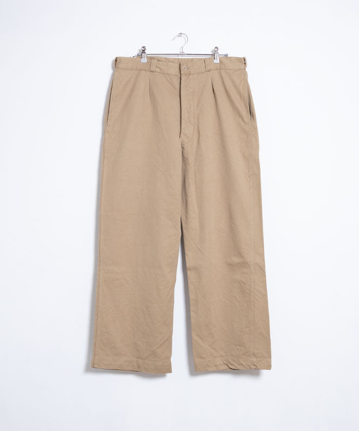 1950-60's FRENCH ARMY M52 CHINO PANTS - 45 / フランス軍 M52チノパンツ – ARZACH  KAMAKURA