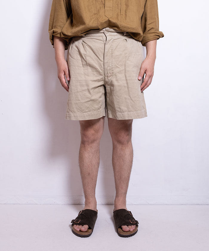 1960's FRENCH ARMY M52 CHINO SHORTS DEADSTOCK - 5 - A'r139 Kamakura