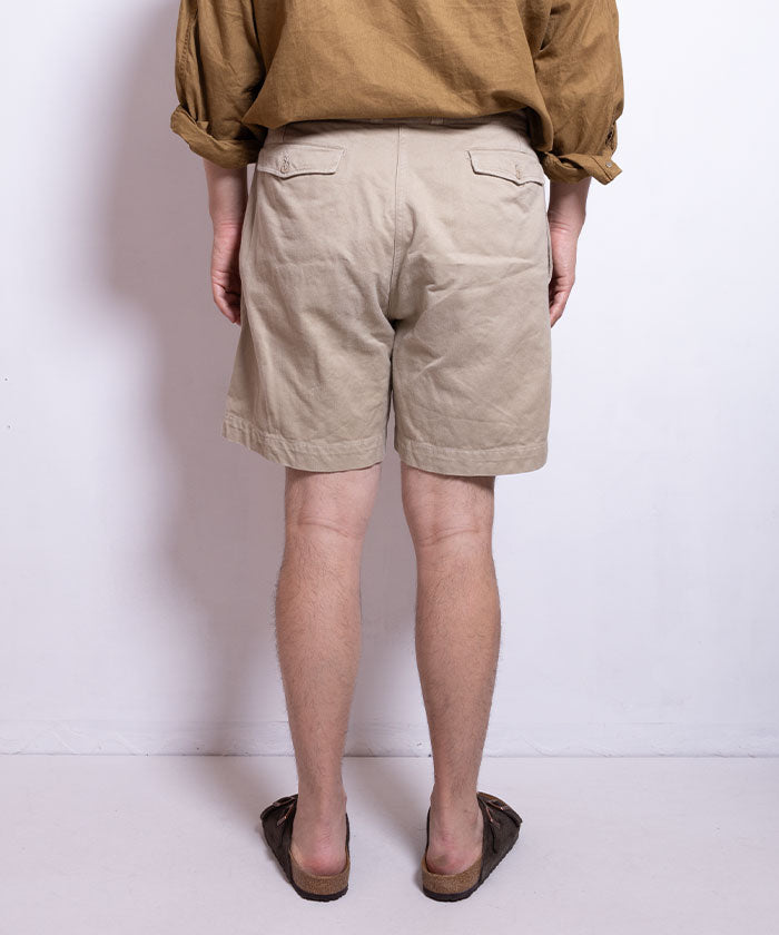 1960's FRENCH ARMY M52 CHINO SHORTS DEADSTOCK - 5 - A'r139 Kamakura