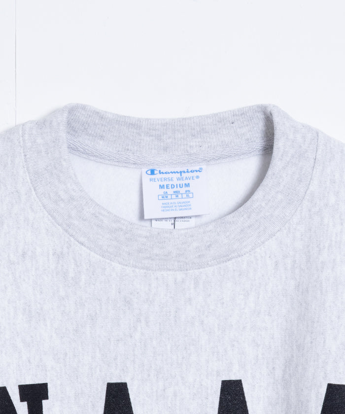 【CHAMPION USA】N.A.A.A 488 CHAMPION REVERSE WEAVE CREW NECK SWEATSHIRT - ASH GREY / チャンピオン リバースウィーブ クルーネック スウェット グレー 米海軍兵学校運動協会 アメリカ企画 新品 取扱店 神奈川 鎌倉 オンラインショップ 通販