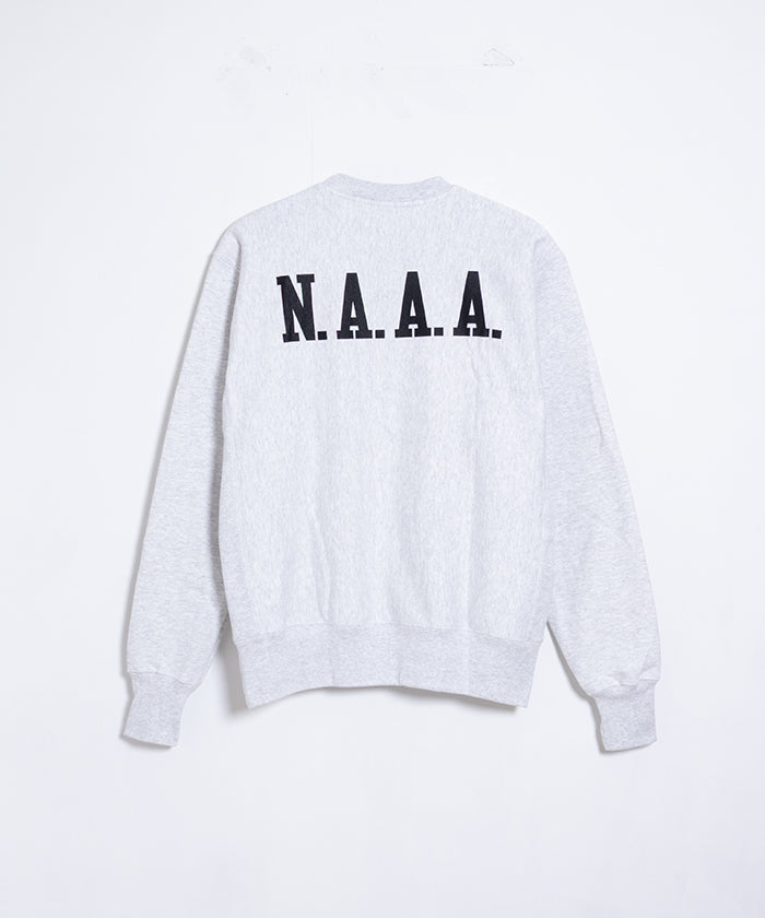 【CHAMPION USA】N.A.A.A 488 CHAMPION REVERSE WEAVE CREW NECK SWEATSHIRT - ASH GREY / チャンピオン リバースウィーブ クルーネック スウェット グレー 米海軍兵学校運動協会 アメリカ企画 新品 取扱店 神奈川 鎌倉 オンラインショップ 通販