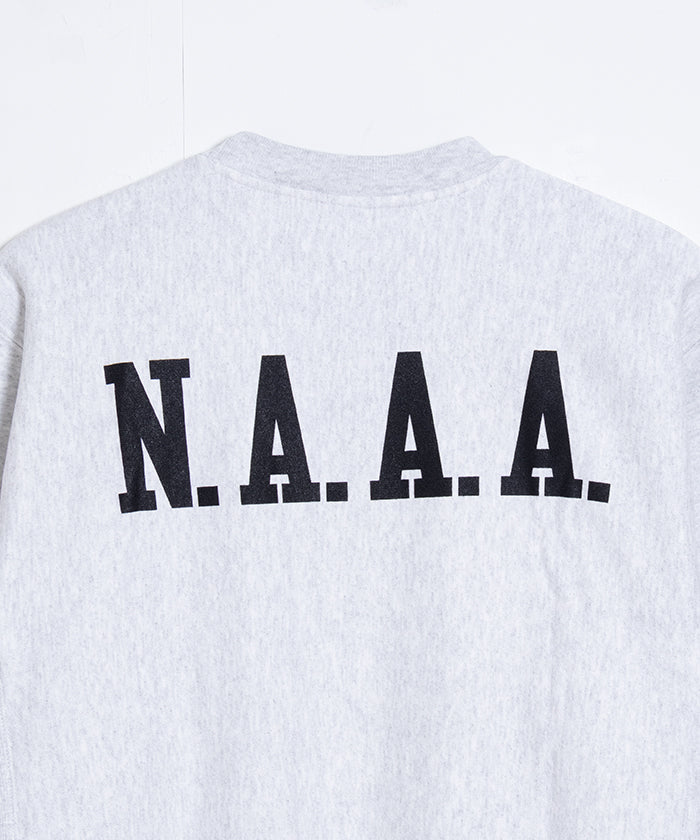 【CHAMPION USA】N.A.A.A 488 CHAMPION REVERSE WEAVE CREW NECK SWEATSHIRT - ASH GREY / チャンピオン リバースウィーブ クルーネック スウェット グレー 米海軍兵学校運動協会 アメリカ企画 新品 取扱店 神奈川 鎌倉 オンラインショップ 通販