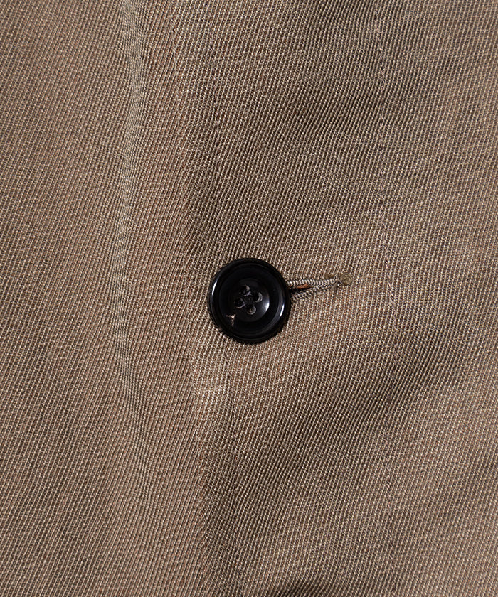 【AUBERGE】NADAR - BEIGE / オーベルジュ ナダール カバードクロス ジャケット サックコート ベージュ 2025AW 2025秋冬 正規取扱店 神奈川 鎌倉 オンラインショップ 通販