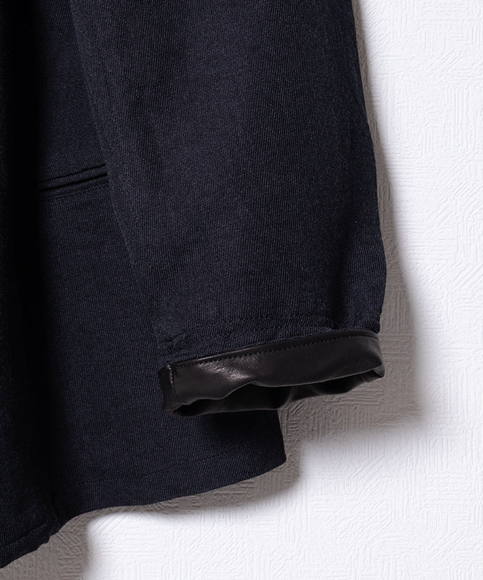 【AUBERGE】NADAR - NAVY / オーベルジュ ナダール カバードクロス ジャケット サックコート ネイビー 2025AW 2025秋冬 正規取扱店 神奈川 鎌倉 オンラインショップ 通販