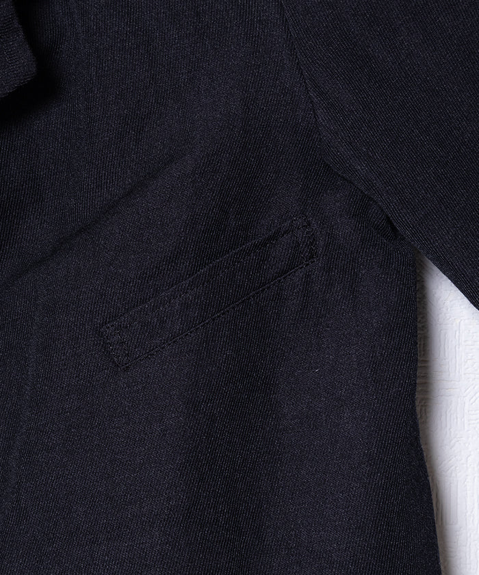 【AUBERGE】NADAR - NAVY / オーベルジュ ナダール カバードクロス ジャケット サックコート ネイビー 2025AW 2025秋冬 正規取扱店 神奈川 鎌倉 オンラインショップ 通販