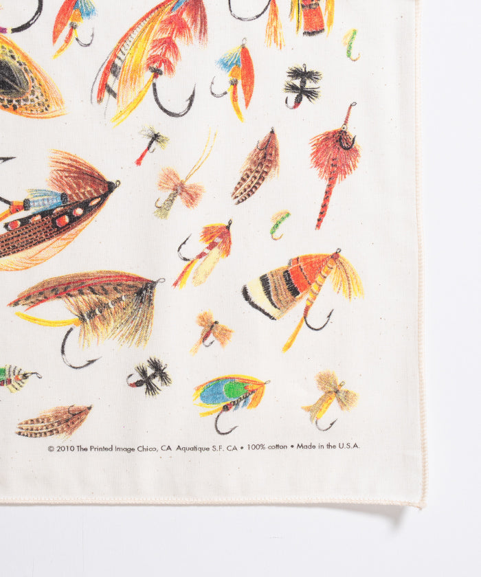 NATURE PRINT BANDANNA FLY