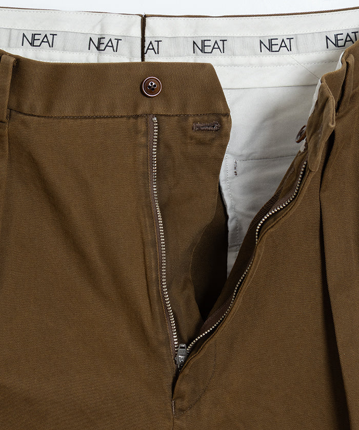 【NEAT】NEAT CHINO - FADE BROWN / ニート ニートチノ フェードブラウン 2025AW 2025秋冬 正規取扱店 神奈川 鎌倉 オンラインショップ 通販