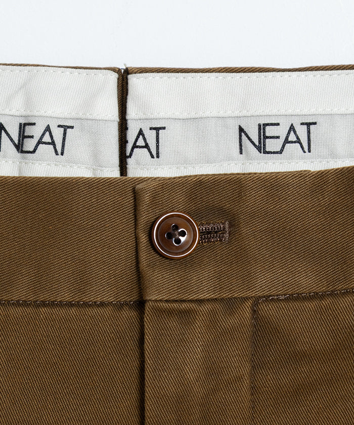 【NEAT】NEAT CHINO - FADE BROWN / ニート ニートチノ フェードブラウン 2025AW 2025秋冬 正規取扱店 神奈川 鎌倉 オンラインショップ 通販