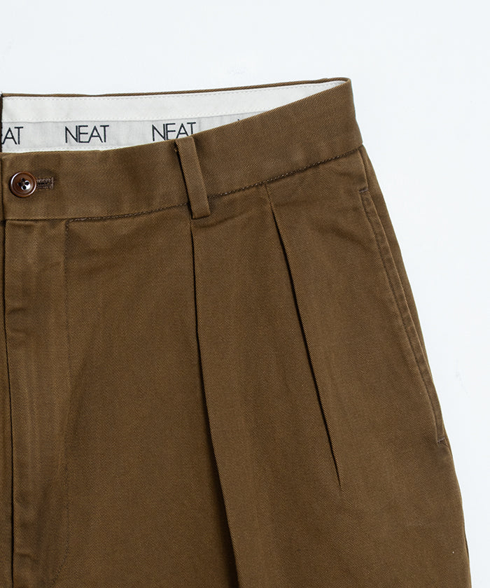 【NEAT】NEAT CHINO - FADE BROWN / ニート ニートチノ フェードブラウン 2025AW 2025秋冬 正規取扱店 神奈川 鎌倉 オンラインショップ 通販