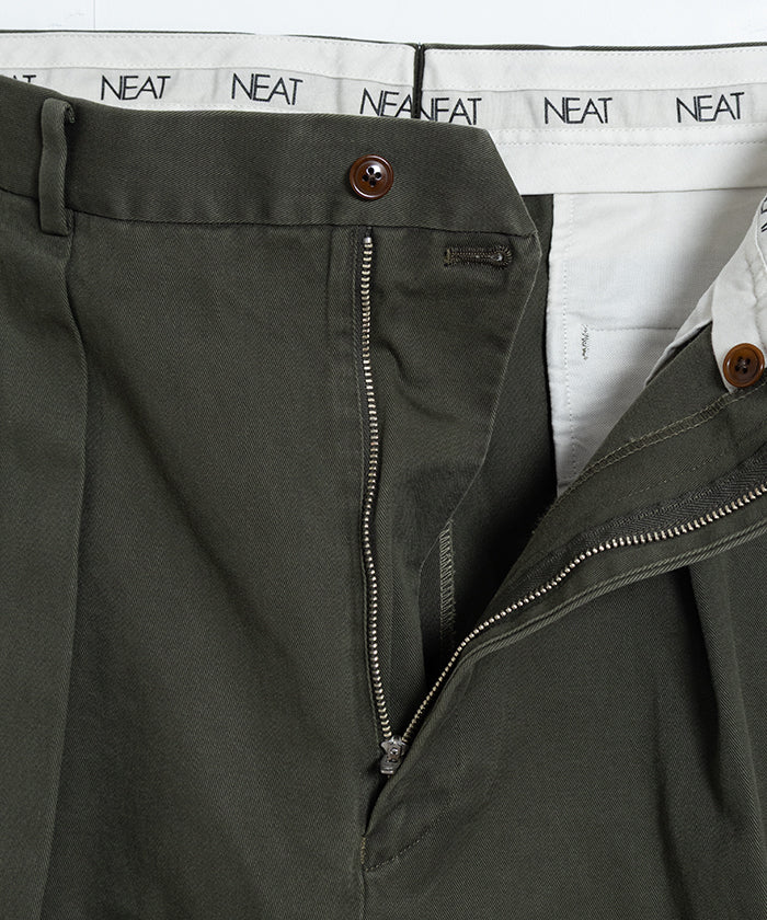 【NEAT】NEAT CHINO - FADE OLIVE / ニート ニートチノ フェードオリーブ 
2025AW 2025秋冬 正規取扱店 神奈川 鎌倉 オンラインショップ 通販