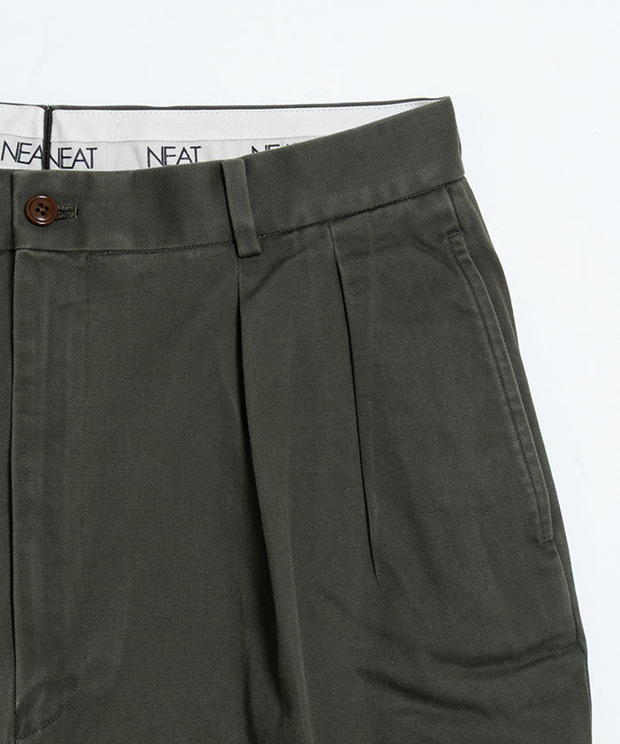【NEAT】NEAT CHINO - FADE OLIVE / ニート ニートチノ フェードオリーブ 
2025AW 2025秋冬 正規取扱店 神奈川 鎌倉 オンラインショップ 通販