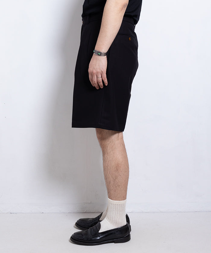 【NEAT】NEAT CHINO SHORTS - BLACK / ニート ニートチノショーツ ブラック 2025SS 2025春夏 正規取扱店 神奈川 鎌倉 オンラインショップ 通販 ショートパンツ
