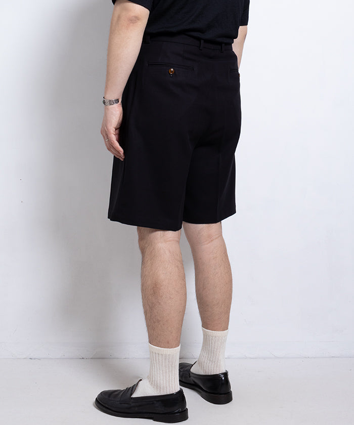 【NEAT】NEAT CHINO SHORTS - BLACK / ニート ニートチノショーツ ブラック 2025SS 2025春夏 正規取扱店 神奈川 鎌倉 オンラインショップ 通販 ショートパンツ