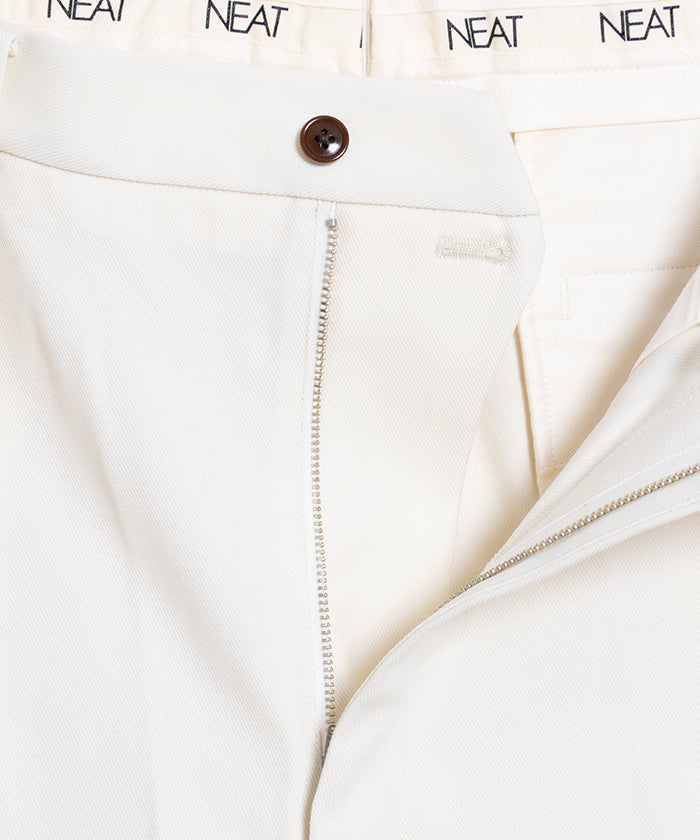 【NEAT】NEAT CHINO SHORTS - IVORY / ニート ニートチノショーツ アイボリー 2025SS 2025春夏 正規取扱店 神奈川 鎌倉 オンラインショップ 通販 ショートパンツ