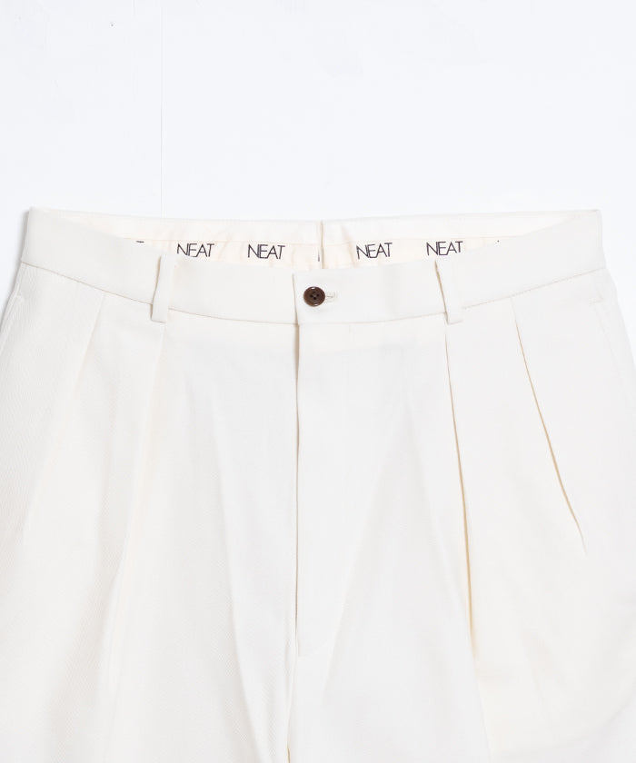 【NEAT】NEAT CHINO SHORTS - IVORY / ニート ニートチノショーツ アイボリー 2025SS 2025春夏 正規取扱店 神奈川 鎌倉 オンラインショップ 通販 ショートパンツ