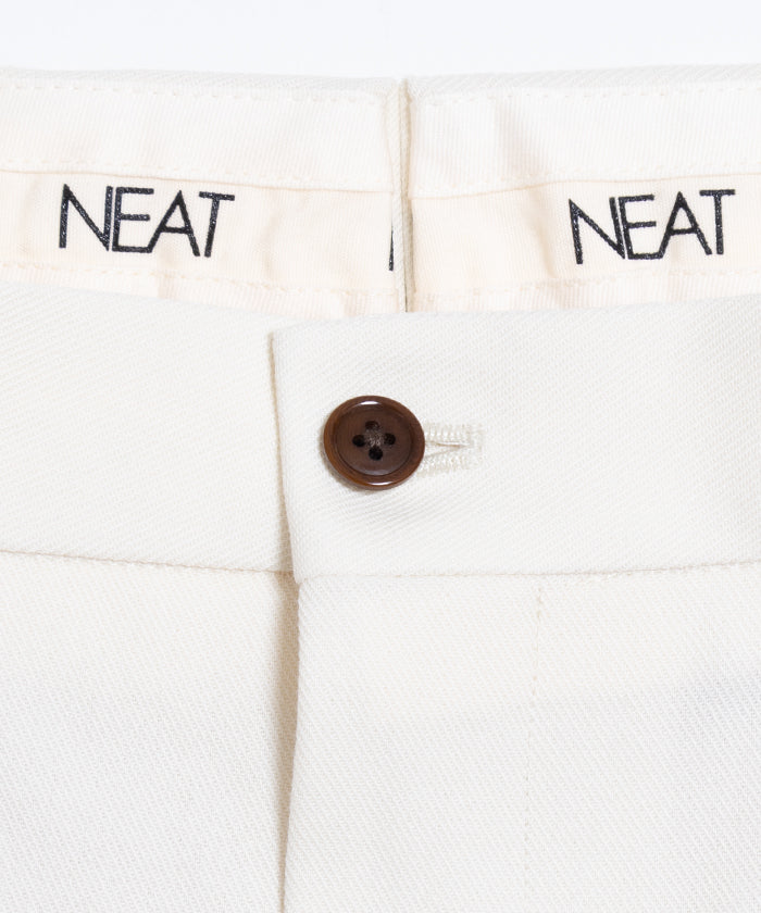 【NEAT】NEAT CHINO SHORTS - IVORY / ニート ニートチノショーツ アイボリー 2025SS 2025春夏 正規取扱店 神奈川 鎌倉 オンラインショップ 通販 ショートパンツ