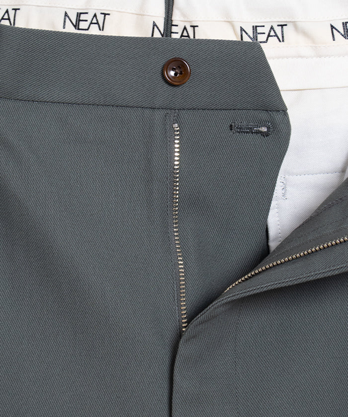 【NEAT】NEAT CHINO SHORTS - MOSS / ニート ニートチノショーツ モスグリーン 2025SS 2025春夏 正規取扱店 神奈川 鎌倉 オンラインショップ 通販 ショートパンツ