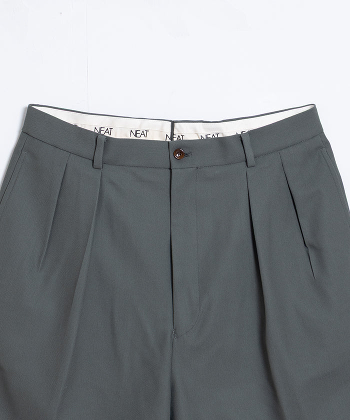 【NEAT】NEAT CHINO SHORTS - MOSS / ニート ニートチノショーツ モスグリーン 2025SS 2025春夏 正規取扱店 神奈川 鎌倉 オンラインショップ 通販 ショートパンツ
