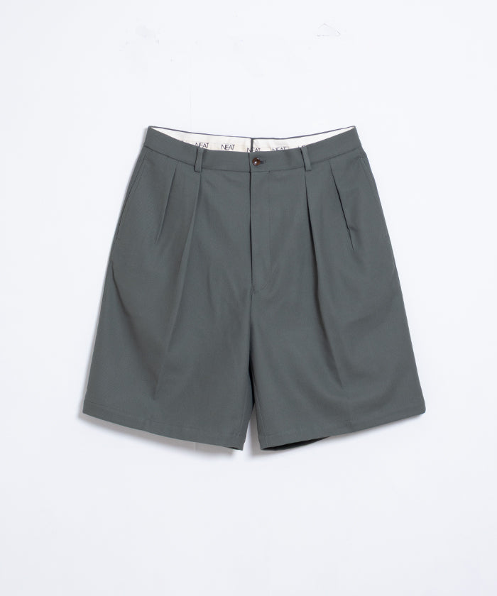 【NEAT】NEAT CHINO SHORTS - MOSS / ニート ニートチノショーツ モスグリーン 2025SS 2025春夏 正規取扱店 神奈川 鎌倉 オンラインショップ 通販 ショートパンツ