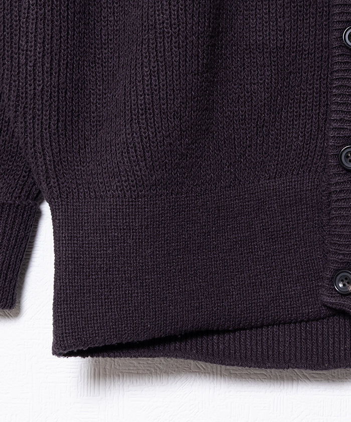 【AUBERGE】NOAH - CHARCOAL/オーベルジュ ノア シルク カーディガン チャコール 2025aw 2025秋冬 正規取扱店 神奈川 鎌倉 オンラインショップ 通販