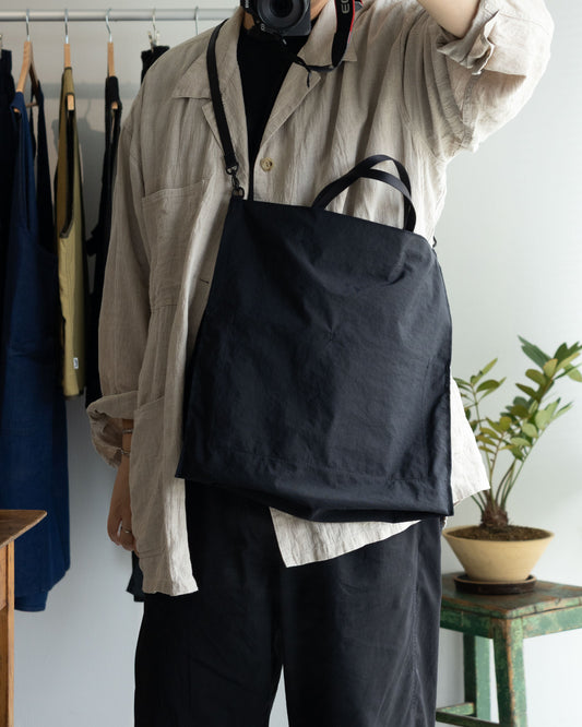 【HAAL】OMUNI FOUR SMALL TEXTURED NYLON - BLACK / ハール オムニ フォー スモール テクスチャードナイロン 4way バック 正規取扱店 神奈川 鎌倉 ARZACH KAMAKURA オンラインショップ 通販