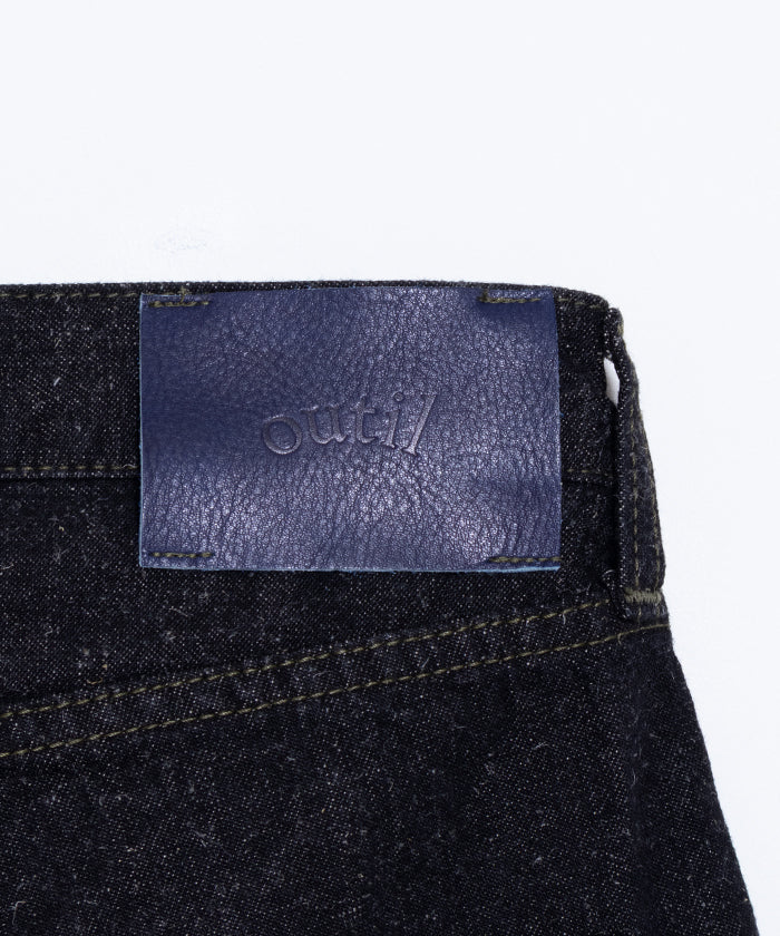 【OUTIL】PANTALON JASSY - BLACK / ウティ パンタロン ジャシー デニムパンツ ブラック デニム 2025SS 2025春夏 正規取扱店 神奈川 鎌倉 オンラインショップ 通販
