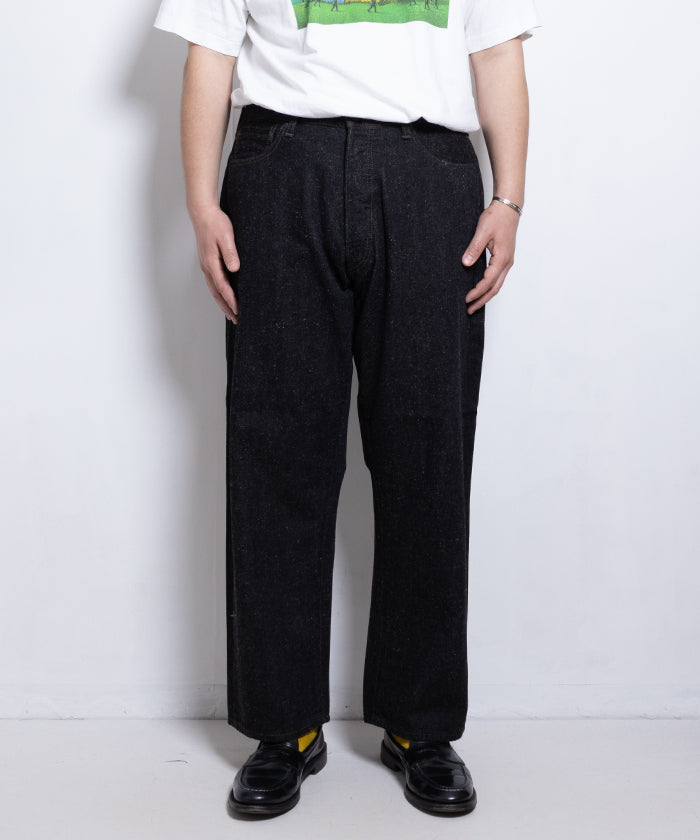 【OUTIL】PANTALON JASSY - BLACK / ウティ パンタロン ジャシー デニムパンツ ブラック デニム 2025SS 2025春夏 正規取扱店 神奈川 鎌倉 オンラインショップ 通販