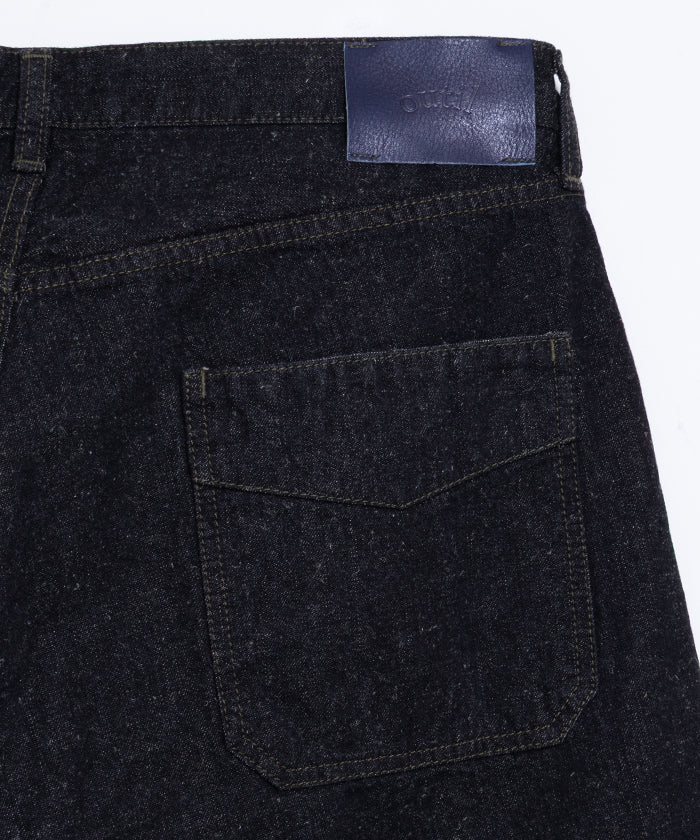 【OUTIL】PANTALON JASSY - BLACK / ウティ パンタロン ジャシー デニムパンツ ブラック デニム 2025SS 2025春夏 正規取扱店 神奈川 鎌倉 オンラインショップ 通販
