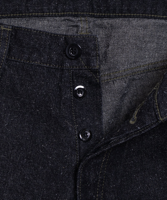 【OUTIL】PANTALON JASSY - BLACK / ウティ パンタロン ジャシー デニムパンツ ブラック デニム 2025SS 2025春夏 正規取扱店 神奈川 鎌倉 オンラインショップ 通販