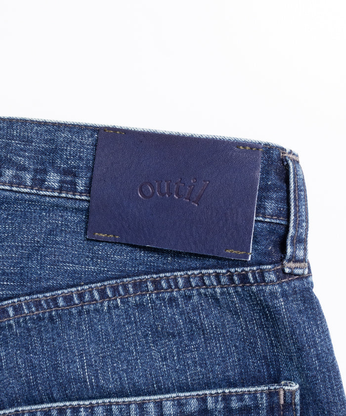 【OUTIL】PANTALON JASSY - USED / ウティ パンタロン ジャシー デニムパンツ ユーズド インディゴ 2025AW 2025秋冬 正規取扱店 神奈川 鎌倉 レディース メンズ オンラインショップ 通販