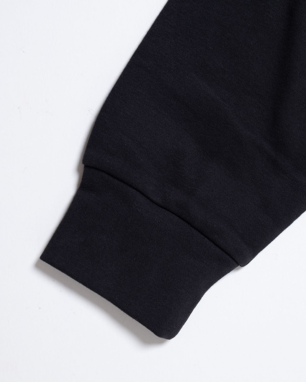 PLAIN COTTON TURTLENECK - BLACK