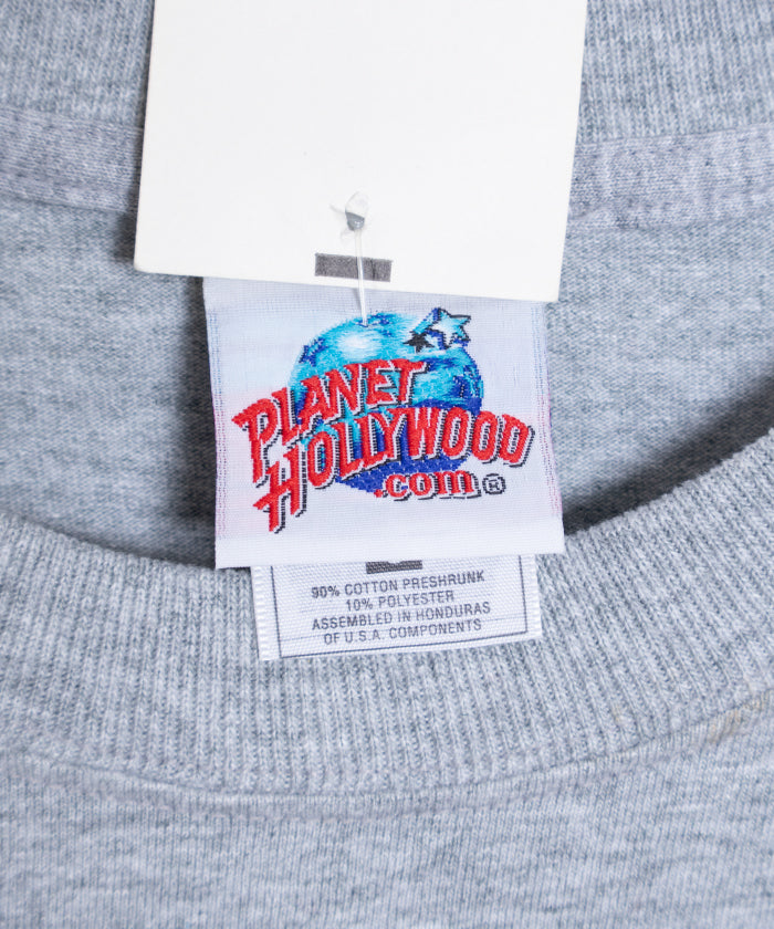1990's PLANET HOLLYWOOD TEE HONOLULU DEADSTOCK / プラネットハリウッド Tシャツ ホノルル デッドストック グレー オンラインショップ 通販 古着