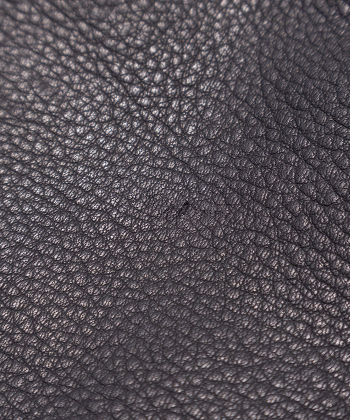 【HAAL】PRIMITIVE TOTE BAG DEER - BLACK / ハール プリミティブトートバッグ ディアスキン ブラック レザートートバッグ レザーバッグ 2025AW 2025秋冬 正規取扱店 神奈川 鎌倉 オンラインショップ 通販