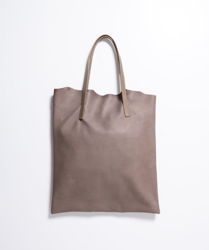 【HAAL】PRIMITIVE TOTE BAG DEER - GRAY / ハール プリミティブトートバッグ ディアスキン グレー 2025AW 2025秋冬 正規取扱店 レザーバッグ レザートートバッグ 神奈川 鎌倉 オンラインショップ 通販