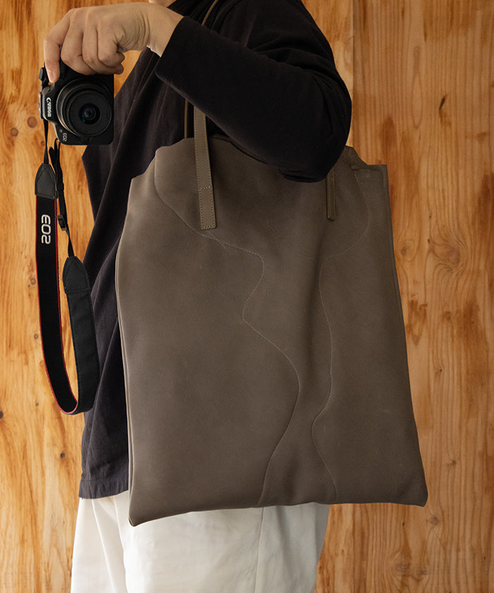 PRIMITIVE TOTE BAG DEER - GRAY