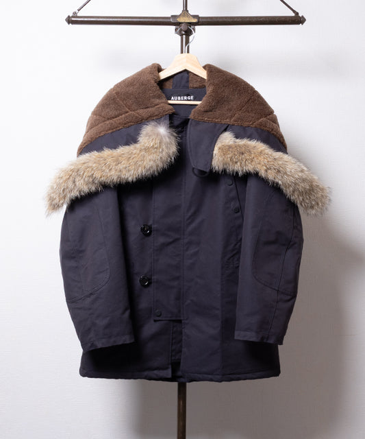 【AUBERGE】REGIONS - CHARCOAL NAVY / オーベルジュ レジオン N3B コート 2025AW 2025秋冬 正規取扱店 神奈川 鎌倉 オンラインショップ 通販 服