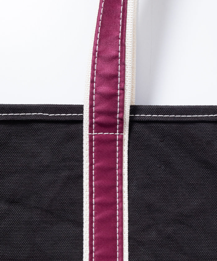 【OUTIL】SAC COLMAR - BLACK / BEAUJOLAIS / ウティ キャンバス トートバッグ 帆布バッグ 2025AW 2025秋冬 正規取扱店 神奈川 鎌倉 オンラインショップ 通販 メンズ レディース