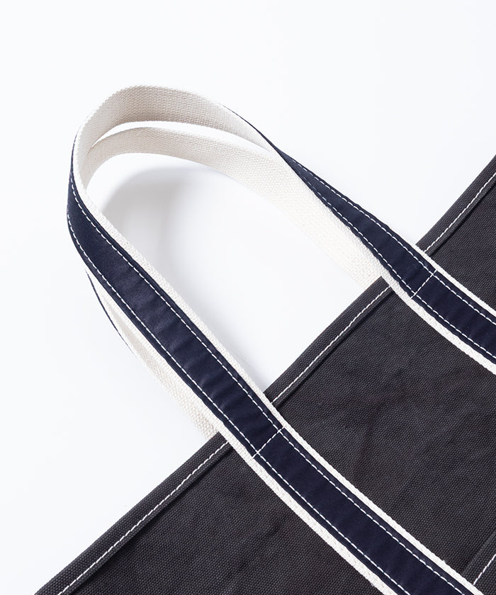 【OUTIL】SAC COLMAR - BLACK / BLACK INDIGO / ウティ キャンバス トートバッグ ブラック 黒 2025AW 2025秋冬 正規取扱店 神奈川 鎌倉 オンラインショップ 通販