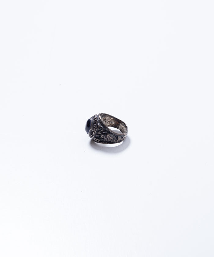 1983 US NORTH WEST HIGH SCHOOL RING ARTCARVED - BLUE / ビンテージ シルバー ハイスクール リング アメリカ製 取扱店 神奈川 鎌倉 オンラインショップ 通販