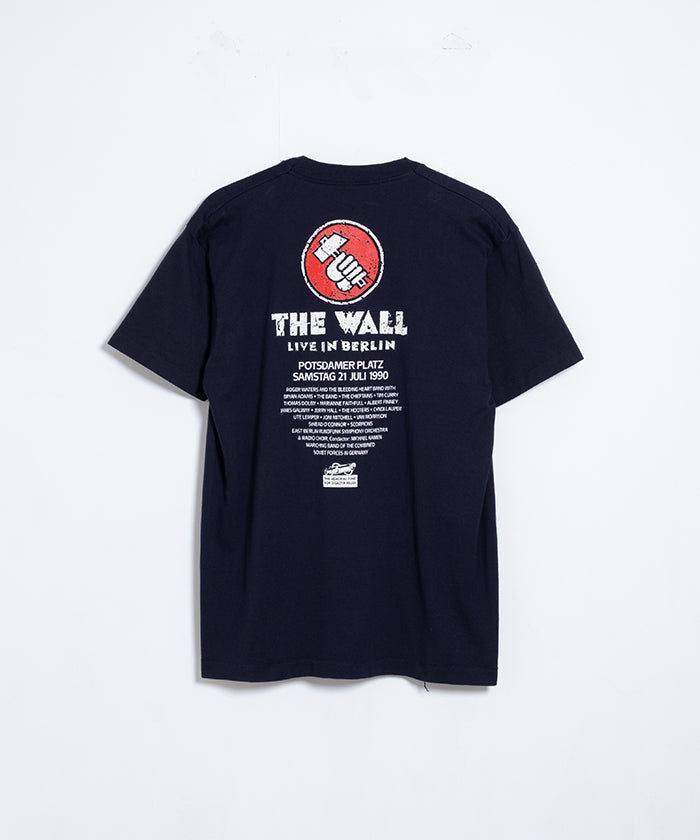 1990's SCREENSTARS TEE PINK FLOYD THE WALL LIVE IN BERLIN 1990 / ピンクフロイド ザ・ウォール アルバム ライブTシャツ バンドTシャツ ブラック アメリカ製 オンラインショップ 通販 ヴィンテージ ビンテージ