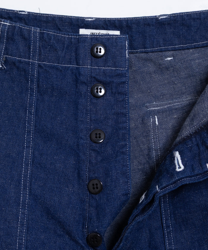 【INTERIM】SLUB YARN DENIM BAKER PANTS / インテリム スラブヤーン デニム ベイカーパンツ デニムパンツ 2025SS 2025春夏 正規取扱店 神奈川 鎌倉オンラインショップ 通販
