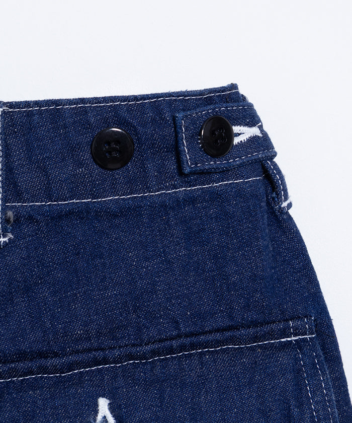 【INTERIM】SLUB YARN DENIM BAKER PANTS / インテリム スラブヤーン デニム ベイカーパンツ デニムパンツ 2025SS 2025春夏 正規取扱店 神奈川 鎌倉オンラインショップ 通販
