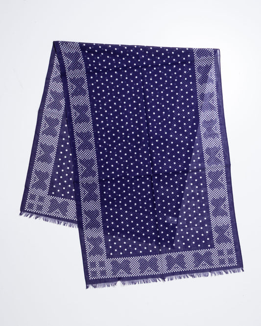 【Needles】STOLE COTTON GAUZE - EGGPLANT | ニードルズ ストール コットン ガーゼ ネイビー 2026aw 2026秋冬 正規取扱店 神奈川 鎌倉 アルザック鎌倉 オンラインショップ 通販