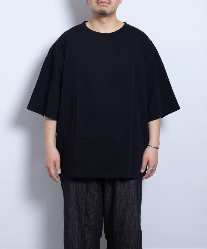 【DRESS】SUPER BIG T-SHIRT - BLACK / ドレス スーパービッグ Tシャツ ブラック 2025SS 2025春夏 正規取扱店 神奈川 鎌倉 オンラインショップ 通販