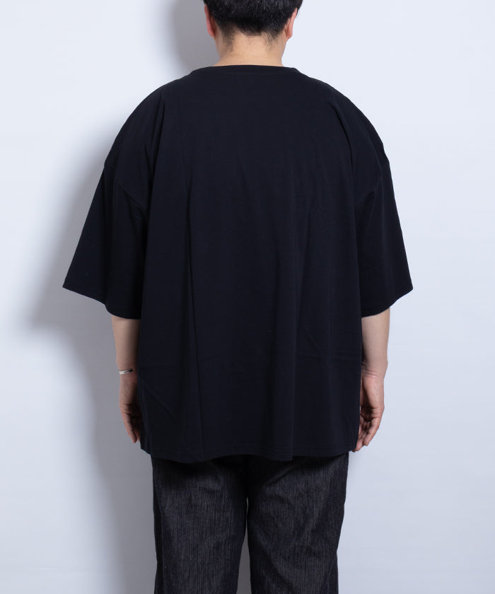 【DRESS】SUPER BIG T-SHIRT - BLACK / ドレス スーパービッグ Tシャツ ブラック 2025SS 2025春夏 正規取扱店 神奈川 鎌倉 オンラインショップ 通販